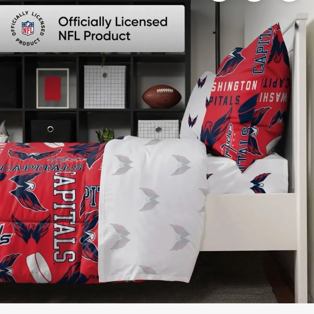 Washington Capitals - Official NHL Bedding Set Twin